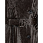 Max Mara Brown Cotton Coat