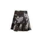Fendi Black Cotton Mini Skirt