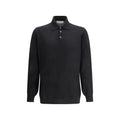 Brunello Cucinelli Black Cashmere Dress Shirt