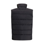Prada Black Recycled Polyamide Sleveless Jacket