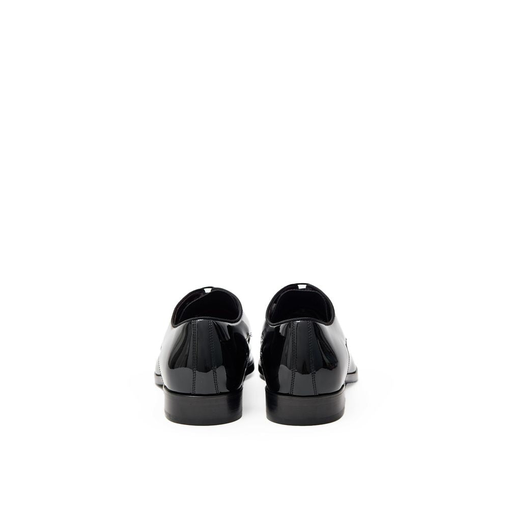 Dolce & Gabbana Black Leather Oxfords And Derbies