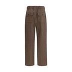 Max Mara Brown Wool Casual Pants