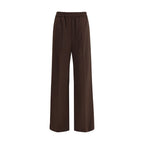 Max Mara Gray Polyester Casual Pants