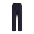 Max Mara Black Cotton Casual Pants
