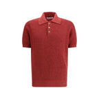 Brunello Cucinelli Multicolor Cotton Polo Shirt