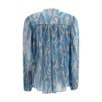 Etro Multicolor Silk Pattern Shirt