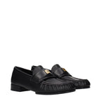 Givenchy Black Leather Slip-On Loafers
