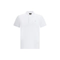 Fendi White Cotton Polo Shirt
