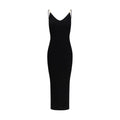 Versace Black Viscose Casual Dress