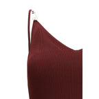 Versace Bordeaux Viscose Casual Dress